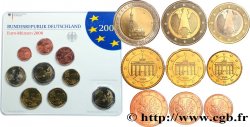 ALLEMAGNE SÉRIE Euro BRILLANT UNIVERSEL   2008 Hambourg J