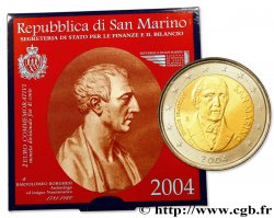 RÉPUBLIQUE DE SAINT- MARIN 2 Euro BARTOLOMEO BORGHESI 2004 Rome