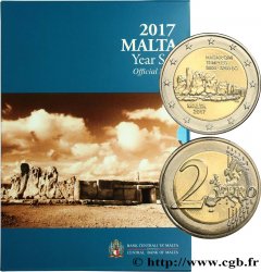 MALTE COIN-CARD 2 Euro TEMPLE ĦAGAR QIM 2017 