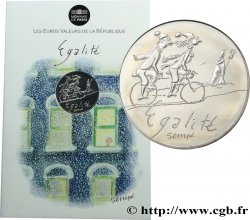 FRANCE 10 Euro ÉGALITÉ par SEMPÉ (hiver) 2014 Pessac