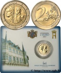 LUSSEMBURGO Coin-Card 2 Euro 200e ANNIVERSAIRE DU GRAND DUC GUILLAUME III 2017 Utrecht