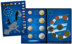 AUSTRIA LOT DE 8 PIÈCES EURO (1 Cent - 2 Euro Von Suttner) 2002 Vienne  Vienne 