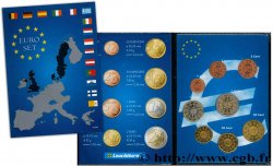 PORTUGAL LOT DE 8 PIÈCES EURO (1 Cent - 2 Euro Sceau entrelacé 1144) 2004 Lisbonne