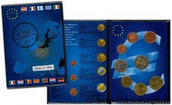 GREECE LOT DE 8 PIÈCES EURO (1 Cent - 2 Euro Jeux Olympiques d’Athènes) 2004 Athènes