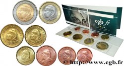 VATICAN LOT DE 8 PIÈCES EURO (1 Cent - 2 Euro Jean-Paul II) 2005 MS