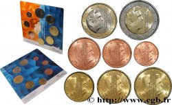 NETHERLANDS LOT DE 8 PIÈCES EURO (1 Cent - 2 Euro Willem-Alexander) 2016 