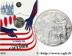 FRANKREICH 10 Euro LA FRANCE PAR JEAN PAUL GAULTIER - LYON LA LUMINEUSE 2017 Pessac