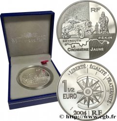 FRANCE Belle Épreuve 1 Euro 1/2 LA CROISIÈRE JAUNE 2003 BE