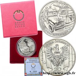 AUTRICHE Belle Épreuve 20 Euro L’APRÈS-GUERRE 2003 BE