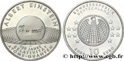 GERMANY Belle épreuve 10 Euro ALBERT EINSTEIN - CENTENAIRE DE LA RELATIVITÉ 2005 Proof set
