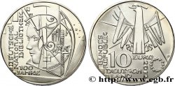 ALLEMAGNE Belle épreuve 10 Euro CENTENAIRE DE LA BIBLIOTHÈQUE NATIONALE ALLEMANDE 2012 Munich D
