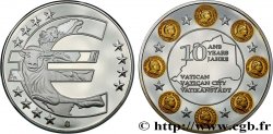 FUNFTE FRANZOSISCHE REPUBLIK Euro Europa - 10 ANS EUROS Vatican 2008 