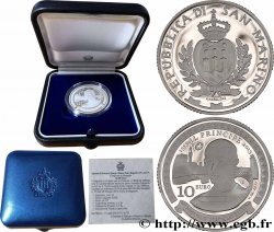 RÉPUBLIQUE DE SAINT- MARIN Belle Épreuve 10 Euro Niccolo MACHIAVELLI 2013 BE