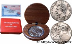 ESPAGNE 10 Euro PROOF - Jeux Olympiques de Salt Lake City 2002 FDC