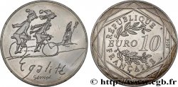 FRANCIA 10 Euro ÉGALITÉ par SEMPÉ (hiver) 2014 Pessac Pessac