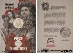 FRANCIA PIÈCE D&nbsp;HISTOIRE - 10 EURO ARGENT LÉONARD DE VINCI 2019 FDC