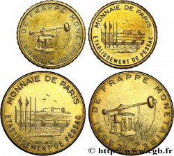 EUROPEAN CENTRAL BANK Lot 10 Cent euro, et 50 Cent euro, essai de frappe monétaire dit de “Pessac” n.d. Pessac
