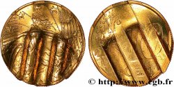 FRANKREICH 10 Cent Nouvelle Semeuse, premier type (stries fines), difformée 1999 Pessac
