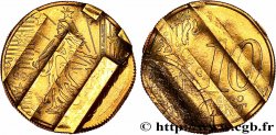FRANCE 10 Cent Nouvelle Semeuse, premier type (stries fines), difformée 1999 Pessac