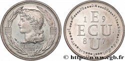 CINQUIÈME RÉPUBLIQUE 1/4 Ecu Europa 1987 SUP