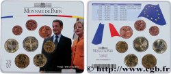 FRANCE SÉRIE Euro BRILLANT UNIVERSEL - COUPLE FRANCO-ALLEMAND SARKOZY-MERKEL 2007 