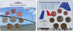 FRANCE SÉRIE Euro BRILLANT UNIVERSEL - PONT DE NORMANDIE 2008 