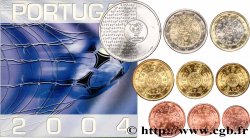 PORTUGAL SÉRIE Euro FLEUR DE COIN - EURO 2004 2002 FDC
