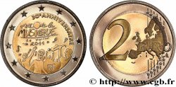 FRANCIA Belle Épreuve 2 Euro 30e ANNIVERSAIRE DE LA FÊTE DE LA MUSIQUE 2011 Prueba