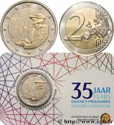 BELGIEN Coin-card 2 Euro 35 ANS DU PROGRAMME ERASMUS - Version flamande 2022 