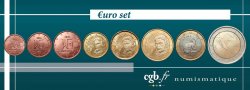 CROAZIA LOT DE 8 PIÈCES EURO (1 Cent - 2 Euro) 2023 