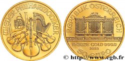 INVESTMENT GOLD 50 Euro LE PHILARMONIQUE DE VIENNE 2023 Vienne