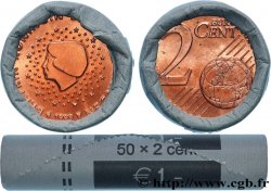 PAESI BASSI Rouleau 50 x 2 Cent BEATRIX 1999 Utrecht 