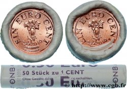 AUTRICHE Rouleau 50 x 1 Cent GENTIANE 2010 Vienne
