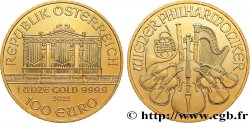 INVESTMENT GOLD 1 Oz - 100 Euro LE PHILARMONIQUE DE VIENNE 2022 Vienne