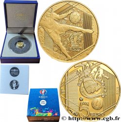 FRANCE Belle Épreuve 5 Euro UEFA EURO 2016 2016 Pessac