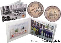 VATICAN Enveloppe philatélique 2 Euro BICENTENAIRE DE LA GENDARMERIE 2016 Rome