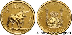INVESTMENT GOLD 1/10 Oz - 15 Euro Cent TAUREAU 2023 Madrid