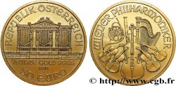 INVESTMENT GOLD 1/2 Oz - 50 Euro LE PHILARMONIQUE DE VIENNE 2011 Vienne