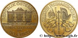 OR, PALLADIUM ET PLATINE INVESTISSEMENT 1/2 Oz - 50 Euro LE PHILARMONIQUE DE VIENNE 2015 Vienne