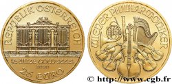 INVESTMENT GOLD 1/4 Oz - 25 Euro LE PHILARMONIQUE DE VIENNE 2020 Vienne