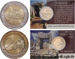 MALTE Coin-Card 2 Euro TEMPLE TA’ĦAGRAT 2019 