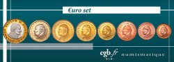 VATICAN LOT DE 7 PIÈCES EURO (1 Cent - 1 Euro Jean-Paul II) 2005 SPL