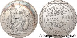 FRANKREICH 10 EURO ASTÉRIX ET LES VALEURS DE LA RÉPUBLIQUE - Liberté CHAINES 2015 Pessac