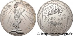 FRANCE 10 EURO ASTÉRIX ET LES VALEURS DE LA RÉPUBLIQUE - Liberté FLAMBEAU 2015 Pessac