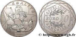 FRANCE 10 EURO ASTÉRIX ET LES VALEURS DE LA RÉPUBLIQUE - Égalité CLÉOPÂTRE ET CÉSAR 2015 Pessac