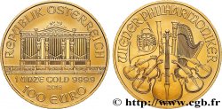 OR, PALLADIUM ET PLATINE INVESTISSEMENT 1 Oz - 100 Euro LE PHILARMONIQUE DE VIENNE 2018 Vienne