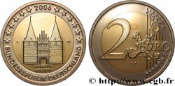 ALLEMAGNE BELLE ÉPREUVE 2 Euro SCHLESWIG-HOLSTEIN - HOLSTENTOR DE LUBECK - Stuttgart F 2006 Stuttgart F