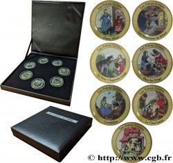 EUROPÄISCHE ZENTRALBANK Coffret 7 x 50 centimes colorisés n.d. Atelier divers