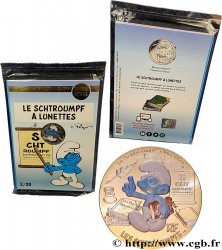 FRANKREICH 10 Euro LES SCHTROUMPFS - SCHTROUMPF A LUNETTES 2020