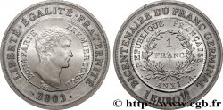 FRANCIA Belle Épreuve 1 Euro 1/2 BICENTENAIRE du FRANC GERMINAL 2003 Pessac - Monnaie de Paris Pessac - Monnaie de Paris